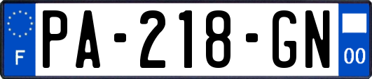 PA-218-GN