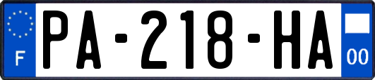 PA-218-HA