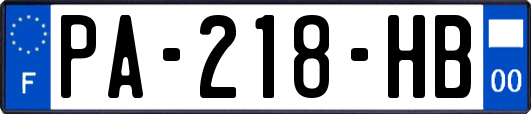 PA-218-HB
