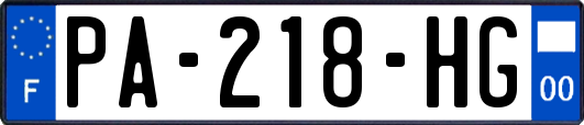 PA-218-HG