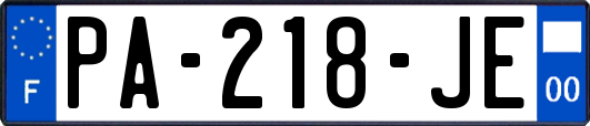 PA-218-JE