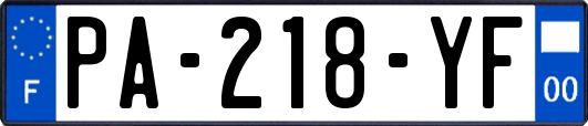 PA-218-YF