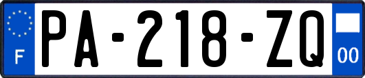PA-218-ZQ
