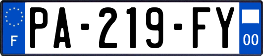 PA-219-FY
