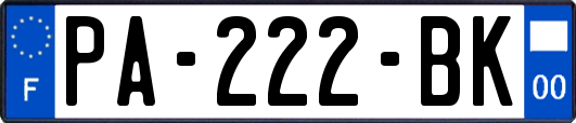 PA-222-BK
