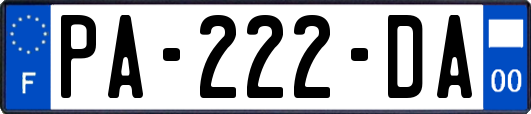 PA-222-DA
