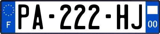 PA-222-HJ