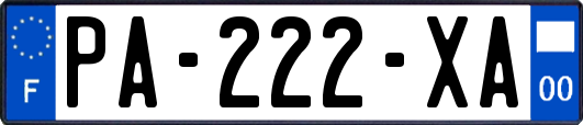 PA-222-XA