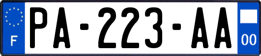 PA-223-AA