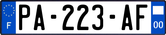 PA-223-AF