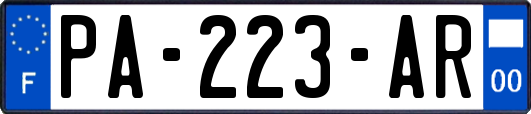PA-223-AR