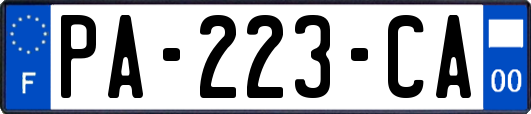 PA-223-CA