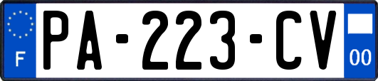 PA-223-CV