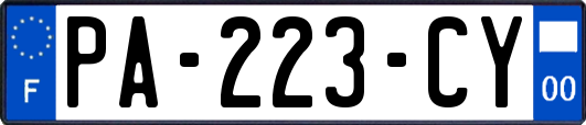 PA-223-CY