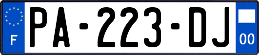 PA-223-DJ