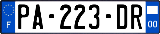 PA-223-DR