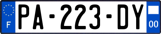 PA-223-DY