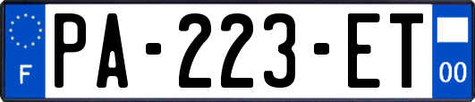 PA-223-ET