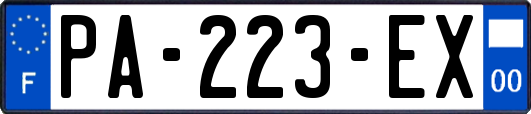 PA-223-EX