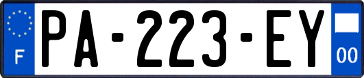 PA-223-EY