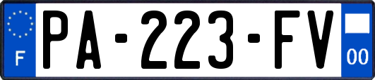 PA-223-FV