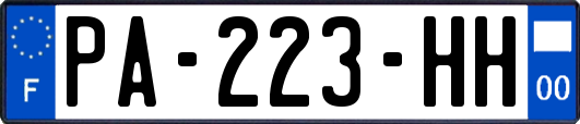PA-223-HH