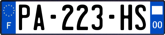 PA-223-HS