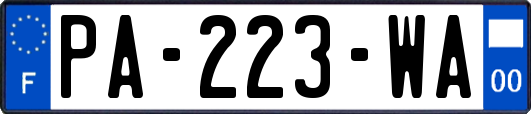 PA-223-WA