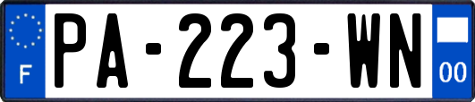PA-223-WN