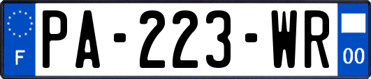PA-223-WR