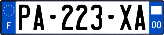 PA-223-XA