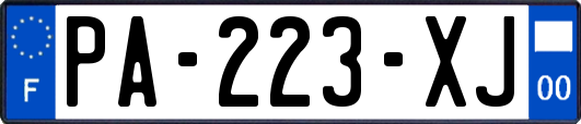PA-223-XJ