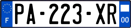 PA-223-XR