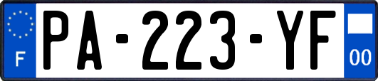 PA-223-YF