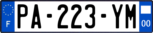 PA-223-YM