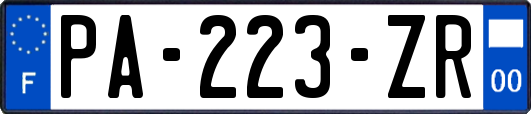 PA-223-ZR