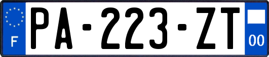 PA-223-ZT