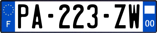 PA-223-ZW