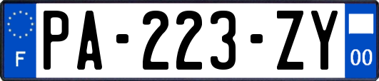 PA-223-ZY