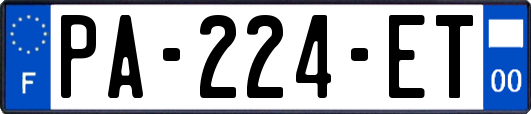 PA-224-ET