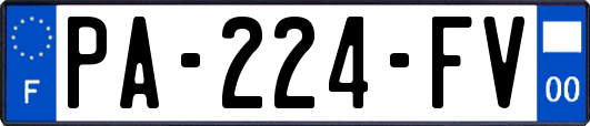 PA-224-FV
