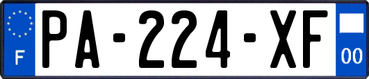 PA-224-XF