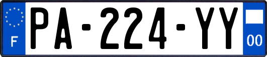 PA-224-YY