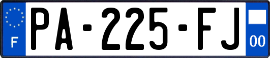 PA-225-FJ