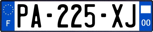 PA-225-XJ