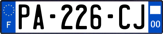 PA-226-CJ