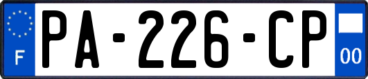 PA-226-CP