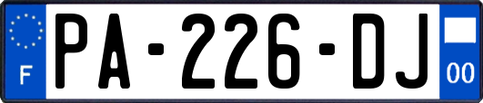 PA-226-DJ
