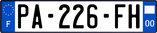 PA-226-FH