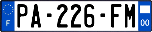 PA-226-FM